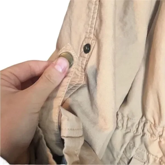 Loft anorak jacket. Shell cotton & linen blend. - Picture 3 of 11